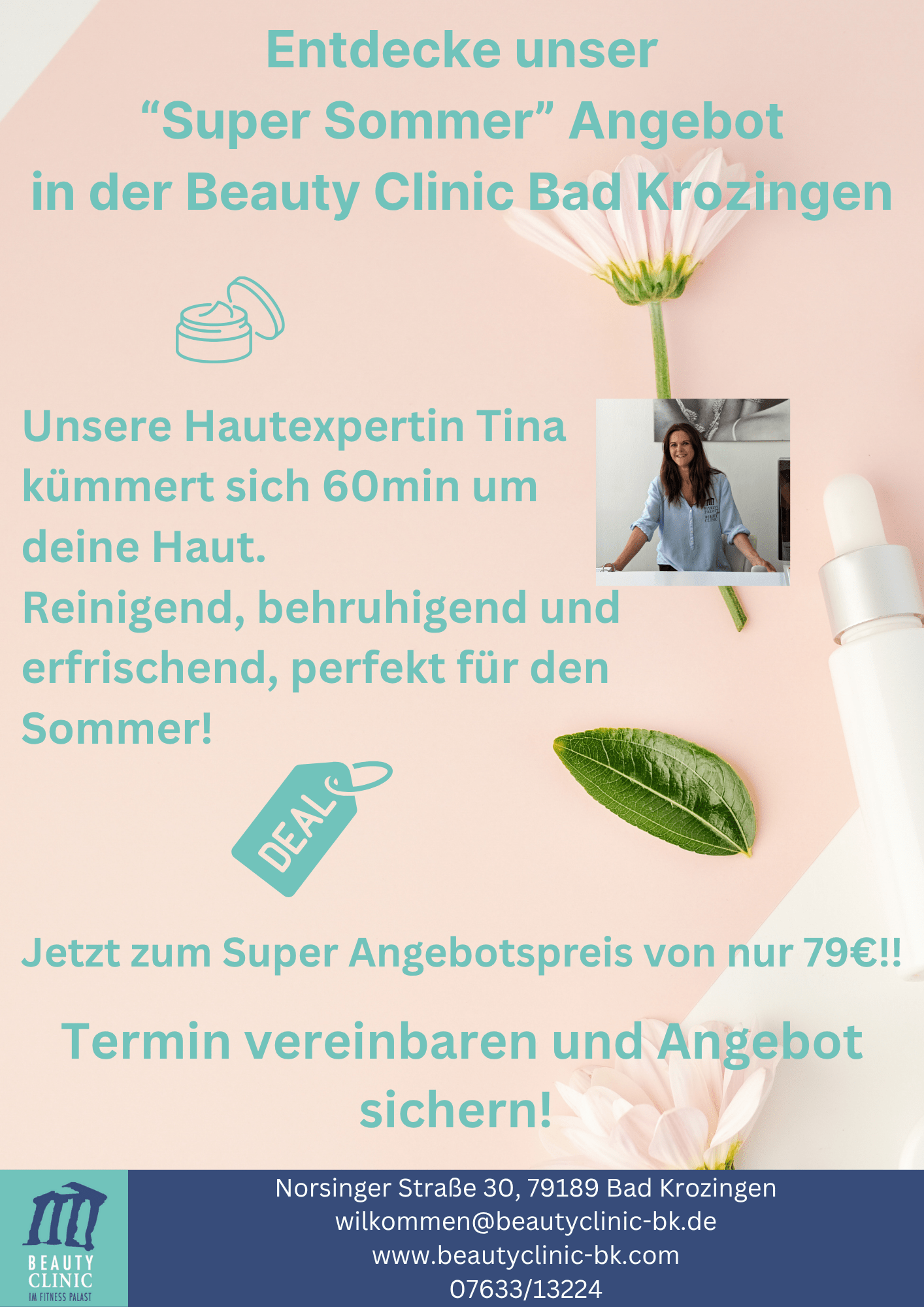 Entdecke unser spezielles Sommer Angebot in der Beauty Clinic Bad Krozingen